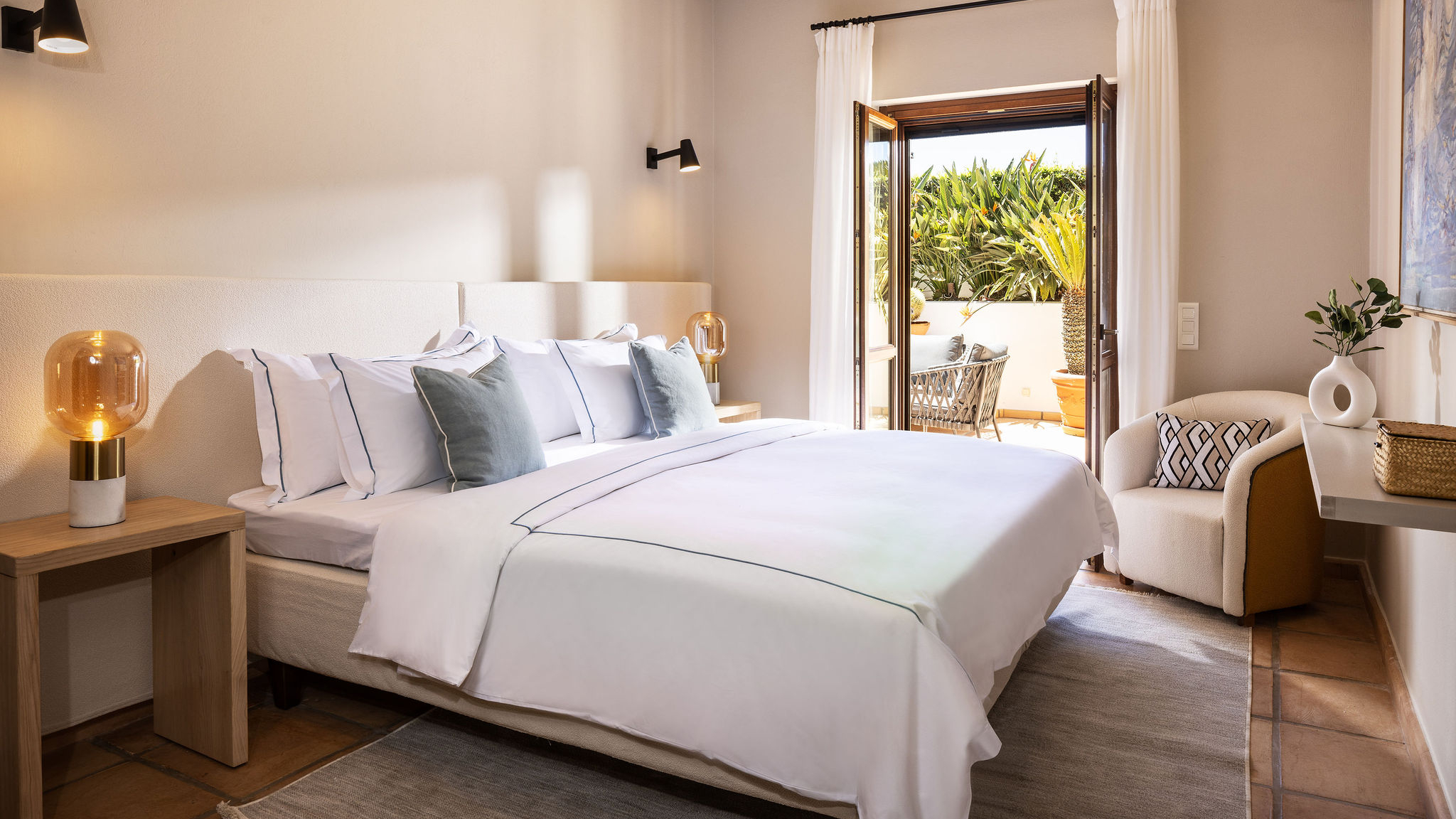 Bedroom Santorini Exceptional Villas